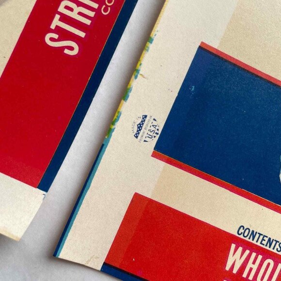 Gulf's Best Can Labels Lot of 5 Vintage Deer Island Fish & Oyster Co - Picture 6 of 14